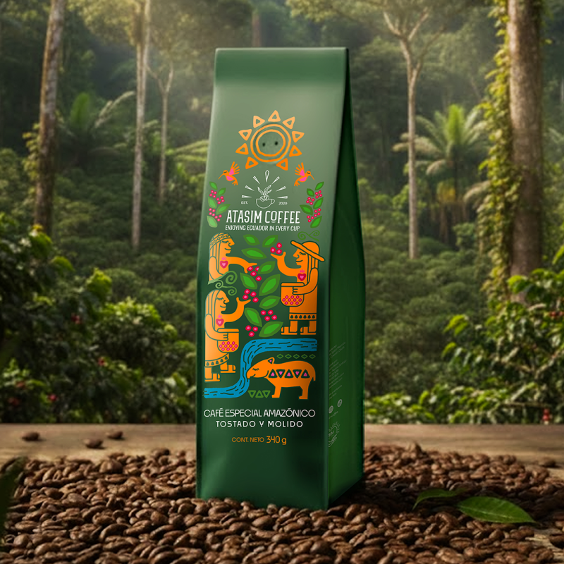 Café Especial Amazónico 340g – Atasim Coffee | BioBoske
