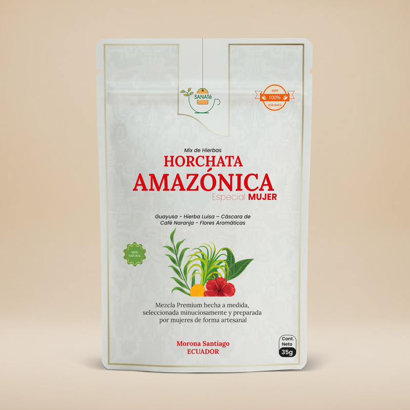Horchata Amazónica SANATÉ 35 g – Infusión Herbal Natural