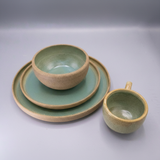 Set de Vajilla Individual 4pcs- Colección Tierra Viva