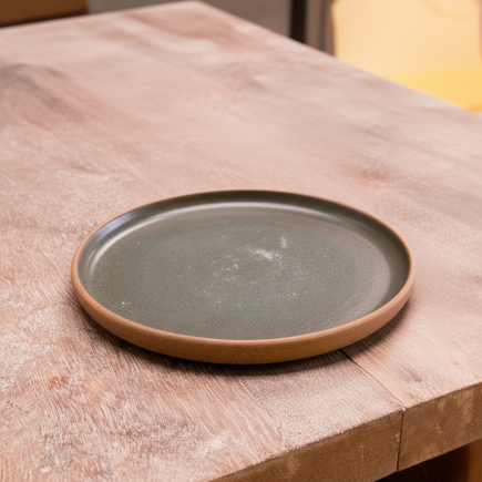 Plato Tendido Artesanal – Colección Viva | Cerámica Amazónica