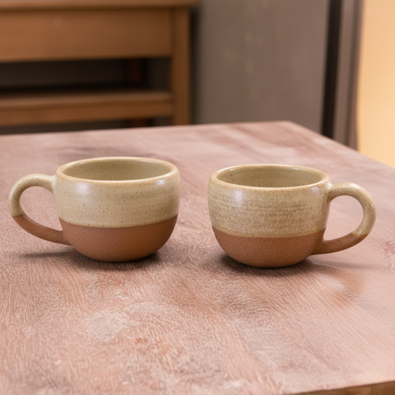 Taza Orgánica Artesanal – Colección Viva | Cerámica Amazónica