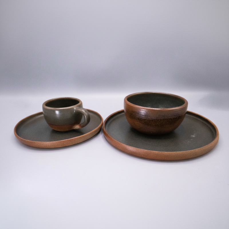 Vajilla Individual 16 Piezas | Cerámica Amazónica Atasim