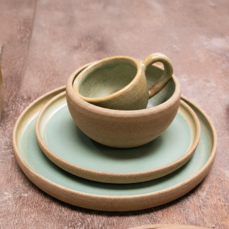 Set de Vajilla Individual 16pcs- Colección Tierra Viva
