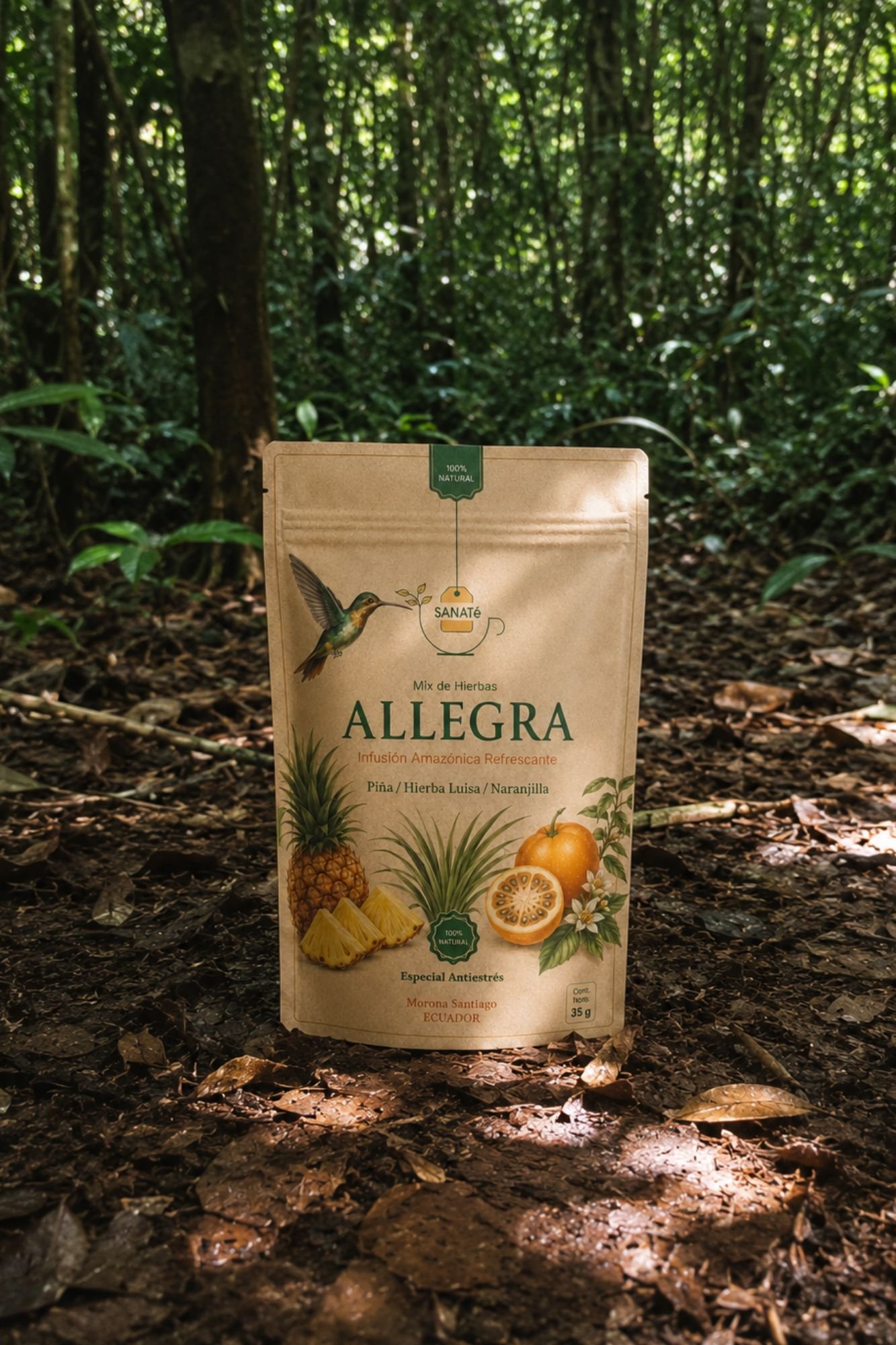 SANATÉ Allegra en la selva amazónica de Morona Santiago