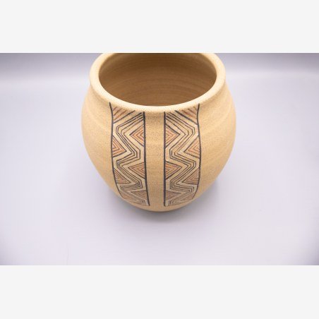 Jarrón Zigzag Ancestral